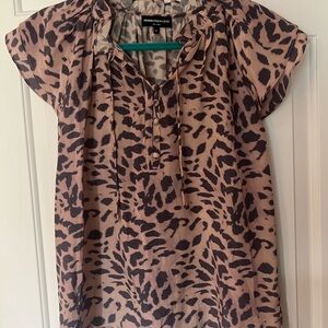 Generation love animal print top
